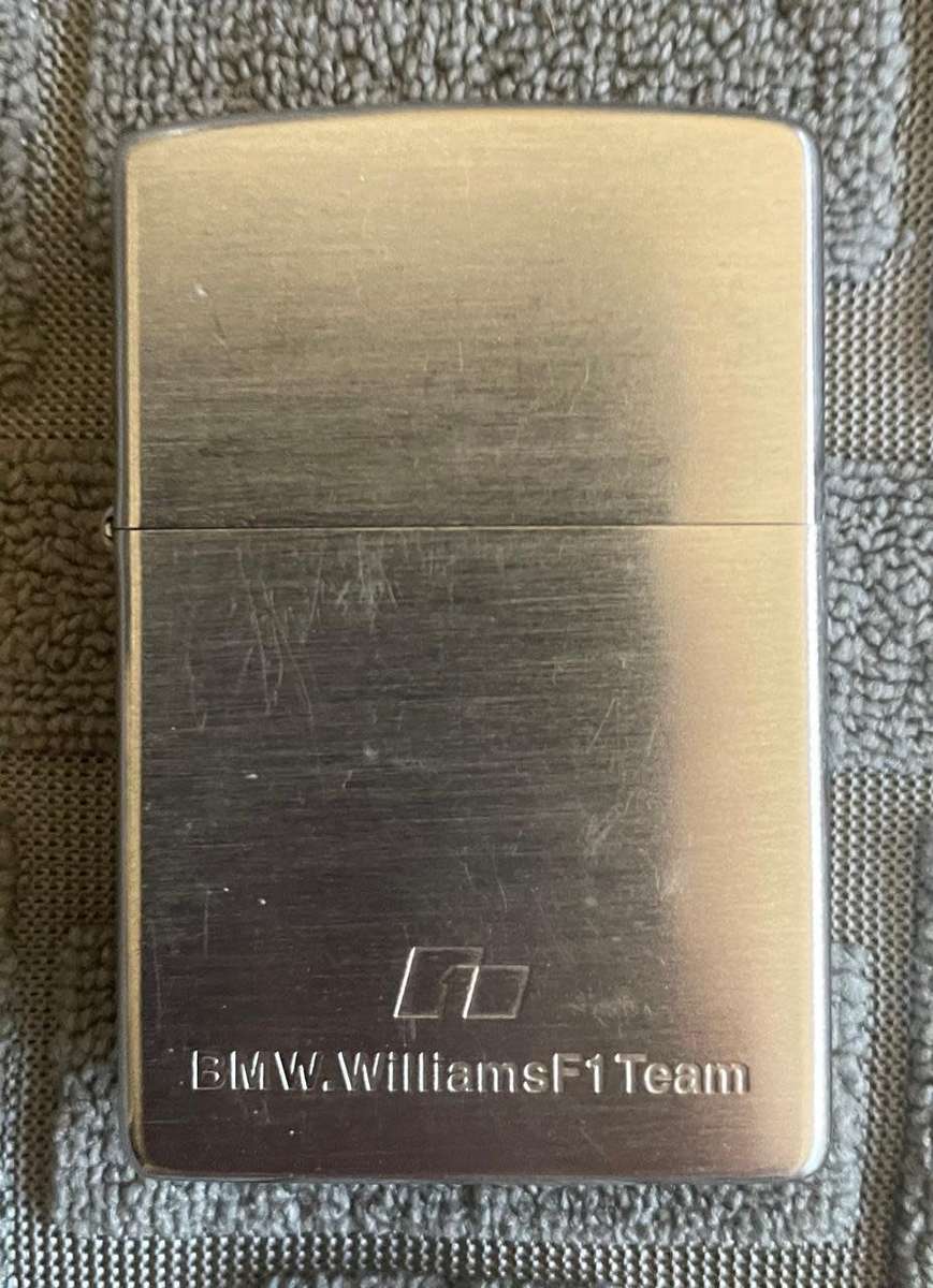 Zippo Lighter Genuine BMW Williams F1 Team Ltd Run Very Rare (2000) Vintage