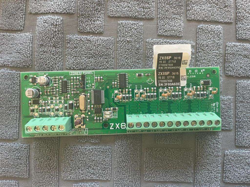 Paradox ZX8SP 8 Zone Expansion Module Magellan & SP (not for Evo)