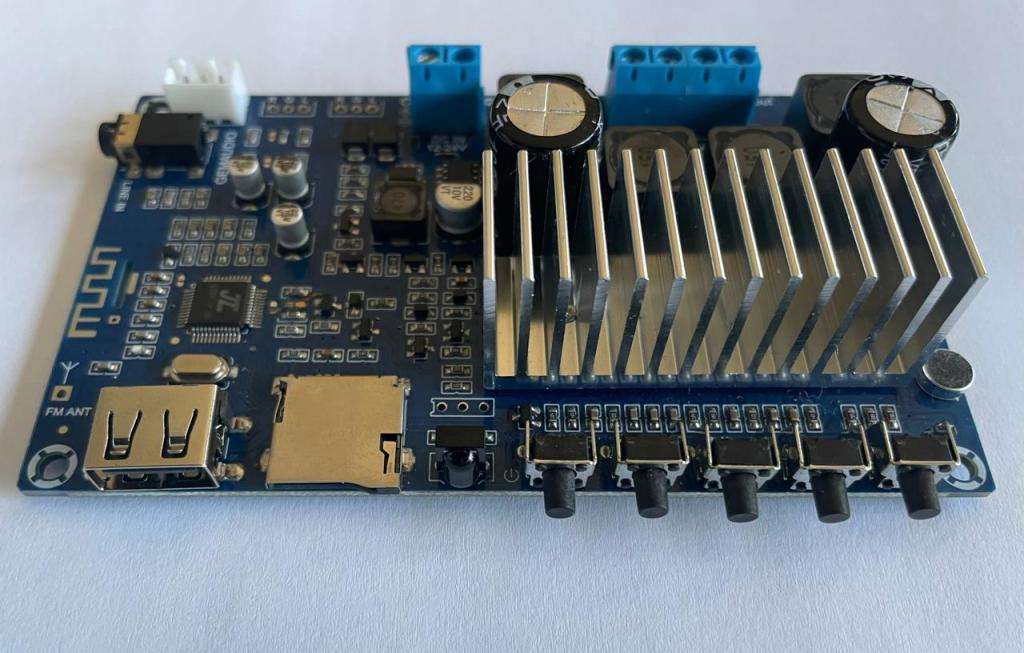 Bluetooth Amp DIY 2x50W BT5.0 TPA3116 Digital Amplifier Board Stereo TPA3116D2