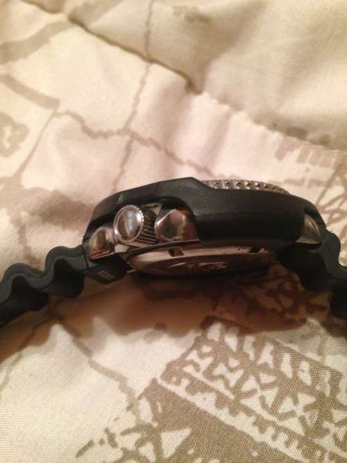 Seiko 7002 Diver Modded Black Tuna