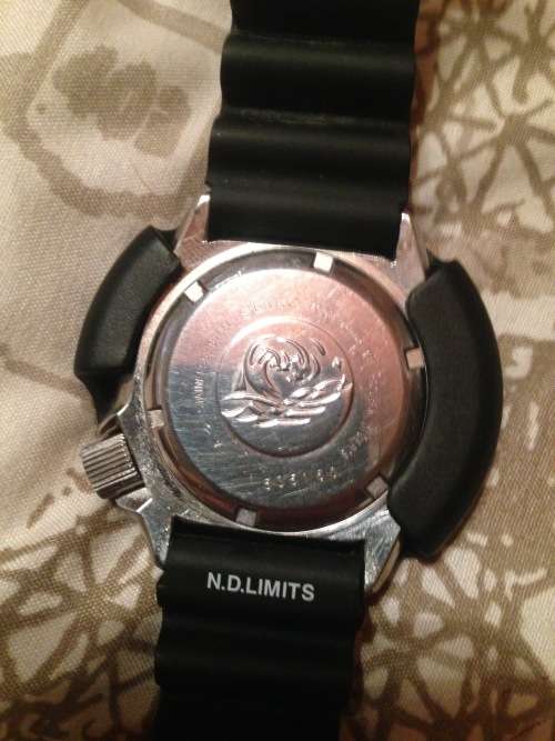 Seiko 7002 Diver Modded Black Tuna