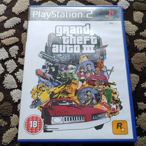 Grand Theft Auto III 3 (Playstation 2)