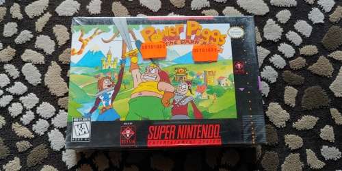 Power Piggs of the Dark Age {NEW} {SEALED} (Nintendo SNES)