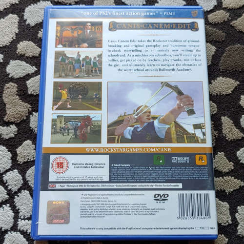 Canis Canem Edit (Playstation 2)