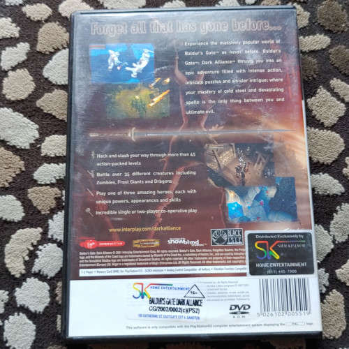 Baldur's Gate Dark Alliance (Playstation 2)
