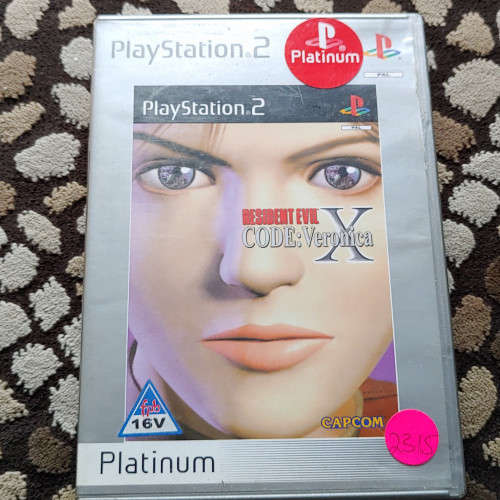 Resident Evil Code Veronica X Platinum (Playstation 2)