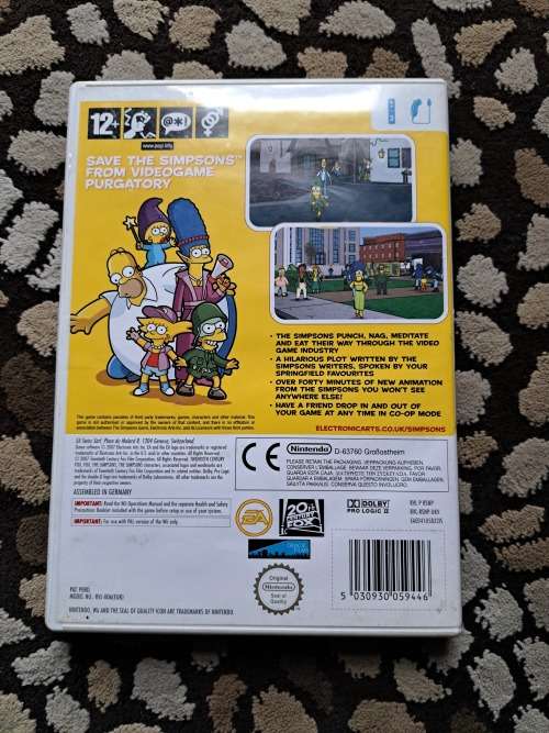 The Simpsons Game (Nintendo Wii)
