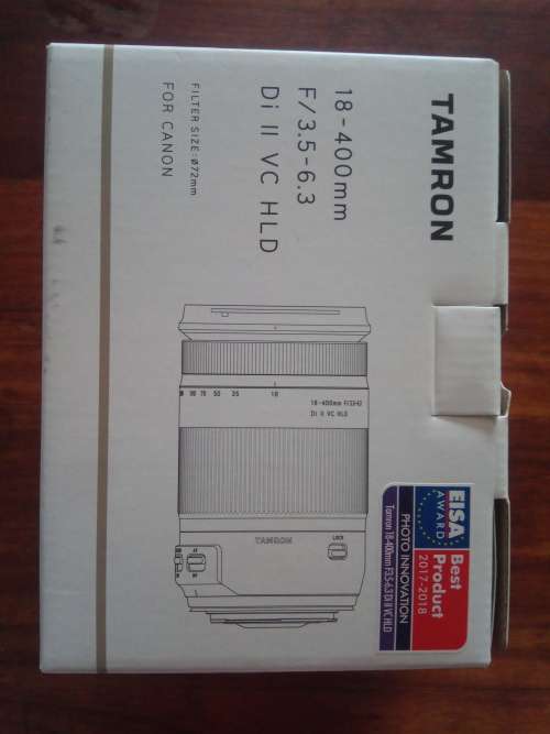 Tamron 18-400mm F3.5-6.3 Di II VC HLD lens