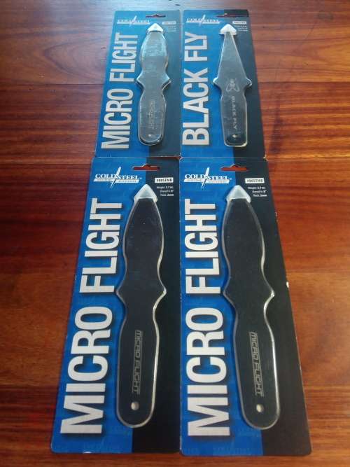 Set of 4 x Cold Steel Micro Flight throwing knives