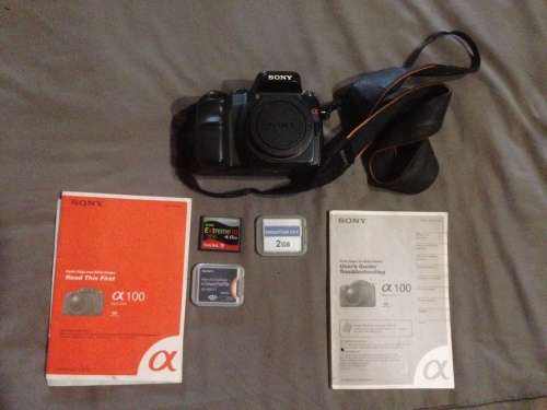 Sony a100 (Please read description!)