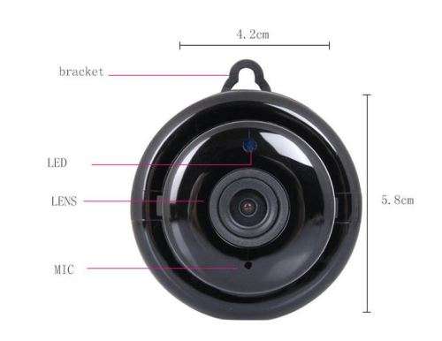 *Local stock*1080P Mini WIFI HD Security Camera with Night vision | Motion detection| Loop recording