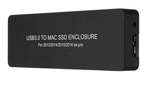 USB 3.0 External SSD Hard Drive Enclosure For Macbook Air Pro Retina 2013 2014 2015 2016 SSD