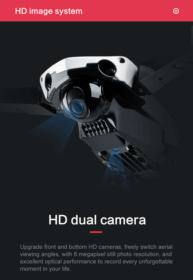 Drone x pro 2.4G Selfi WIFI FPV With 1080P HD Camera Foldable RC Quadcopter