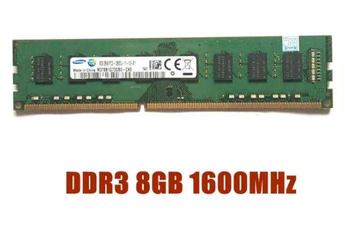 Various 8GB DDR3 1600mhz Desktop Ram Modules