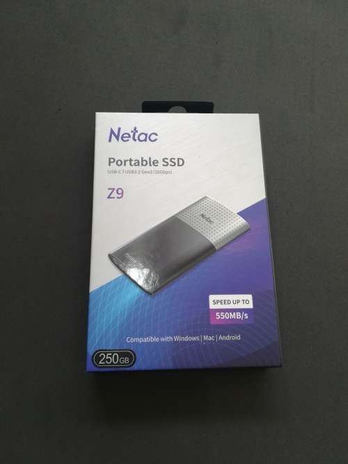 Netac portable SSD 250GB