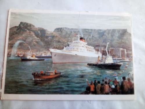 Souvenir Ships Cards - Union Castle Postcards