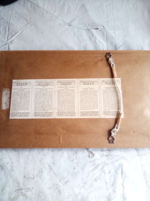 Cigarette cards neatly mounted in smart wooden frames