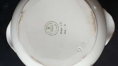 Gorgeous Royal Worcester Butterfly and Strawberry Serving Dish