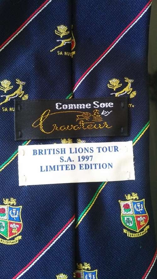 FREE SHIPPING ON BRITISH LIONS TOUR SA 1997 LIMITED EDITION