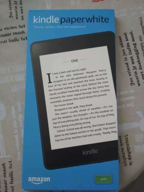 Amazon Kindle Paperhwite 10th gen 8GB Waterproof demo model