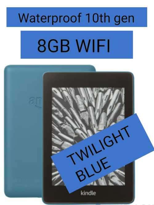 Amazon Kindle PAPERWHITE 8GB 10th gen (2021) Waterproof Twighlgt Blue