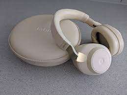 Jabra Elite 85H Headphones Gold beige Active Noise Cancelling