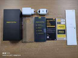 Xiaomi Poco X3 PRO 6+128GB - Dual Sim - Phantom Black (Pocophone) + Protective case+Screen protector