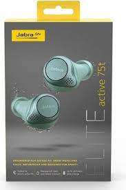 Jabra Elite Active 75t True Wireless Earbuds With ANC (Mint)