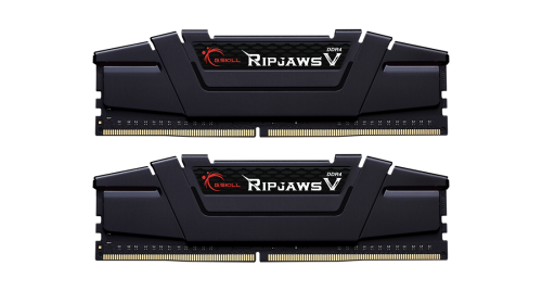 G.Skill F4-3200C16D-16GVKB Ripjaws V Series 16GB (2x8GB) DDR4-3200MHz CL16 1.35V Black deskt