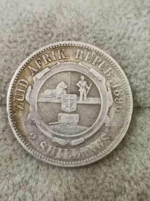 ZAR 1896 2 Shilling