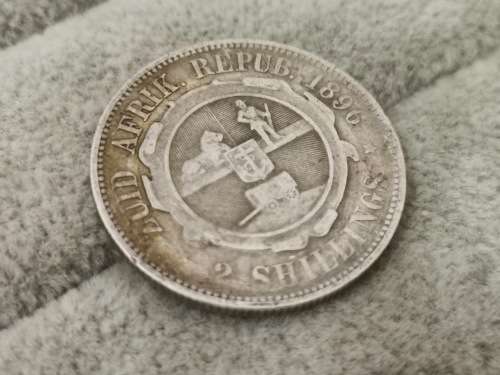 ZAR 1896 2 Shilling