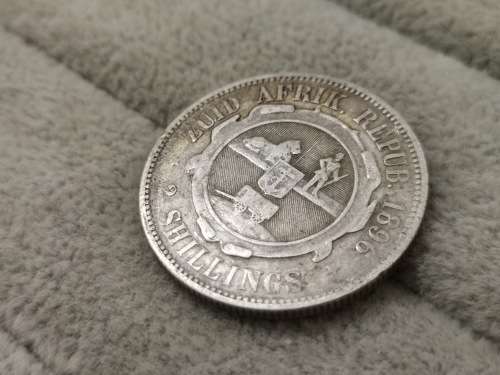ZAR 1896 2 Shilling