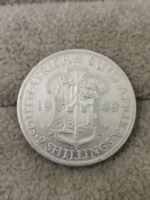 Union SA 1949 2 Shilling
