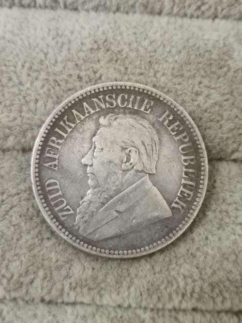 ZAR 1896 2 and 1/2 Shilling