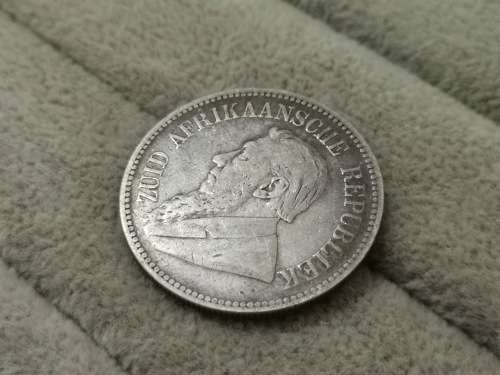 ZAR 1896 2 and 1/2 Shilling