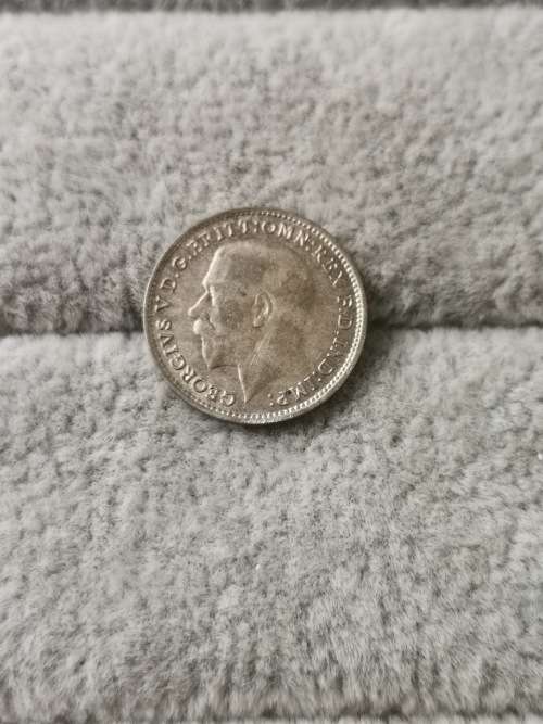 1921 British 3 Pence