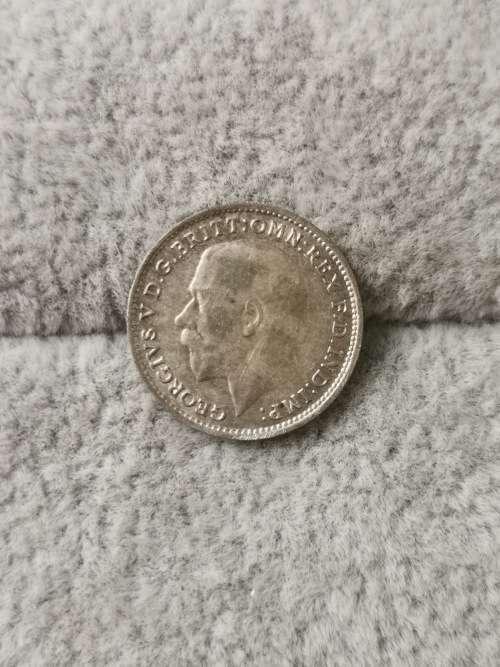 1921 British 3 Pence