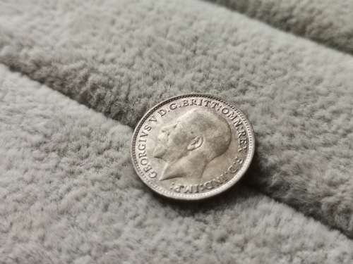 1921 British 3 Pence