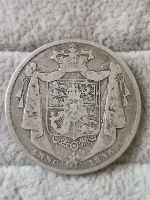British 1836  Half Crown