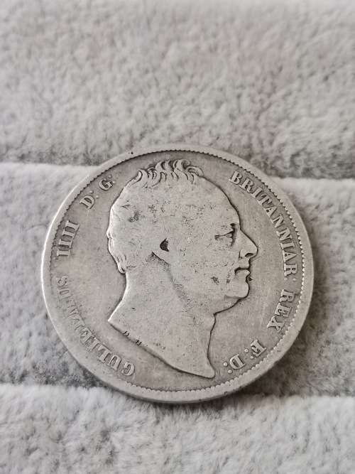 British 1836  Half Crown