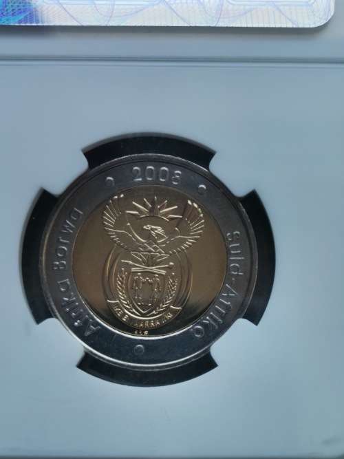 2008 5 Rand Mandela 90th Birthday