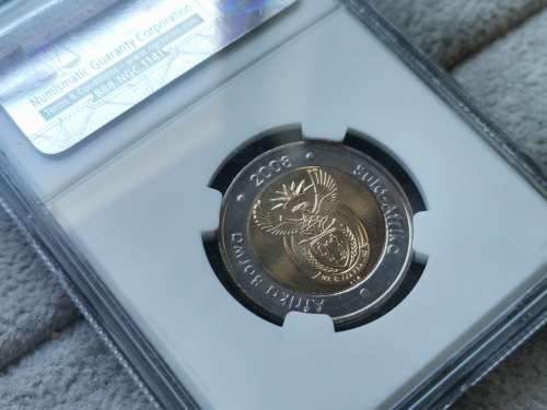 2008 5 Rand Mandela 90th Birthday