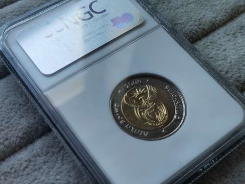 2008 5 Rand Mandela 90th Birthday