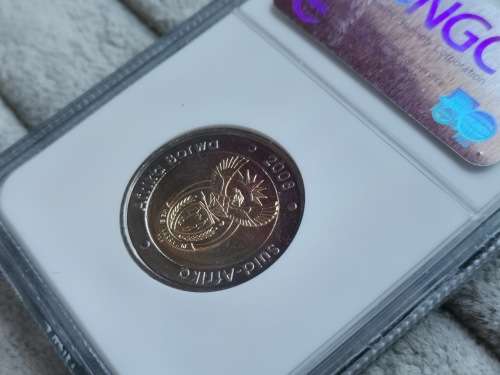 2008 5 Rand Mandela 90th Birthday