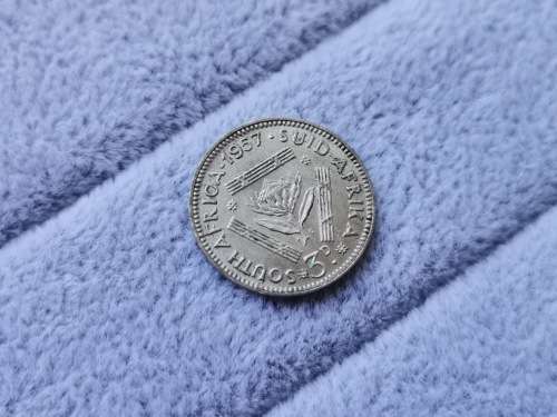 Union 1957 Threepence (Error)