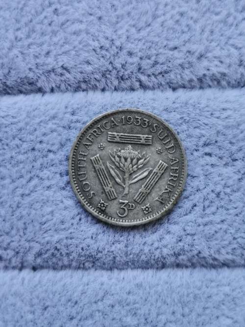 Union 1933 Threepence