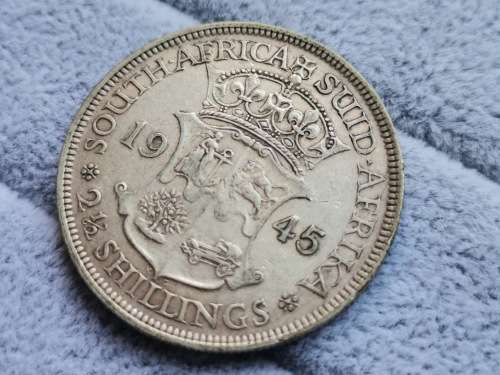 Union 1945 Two and a Half Shilling (Error)