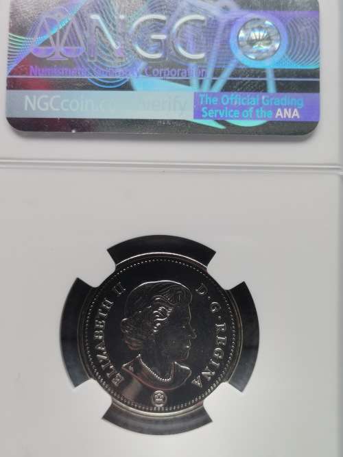 2020 Canada 25 Cent Kermode Bear