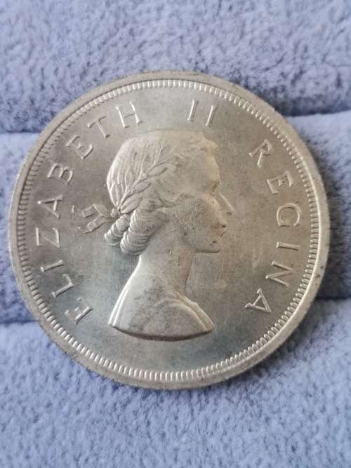 Union 1958 Proof Five Shilling