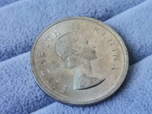 Union 1958 Proof Five Shilling